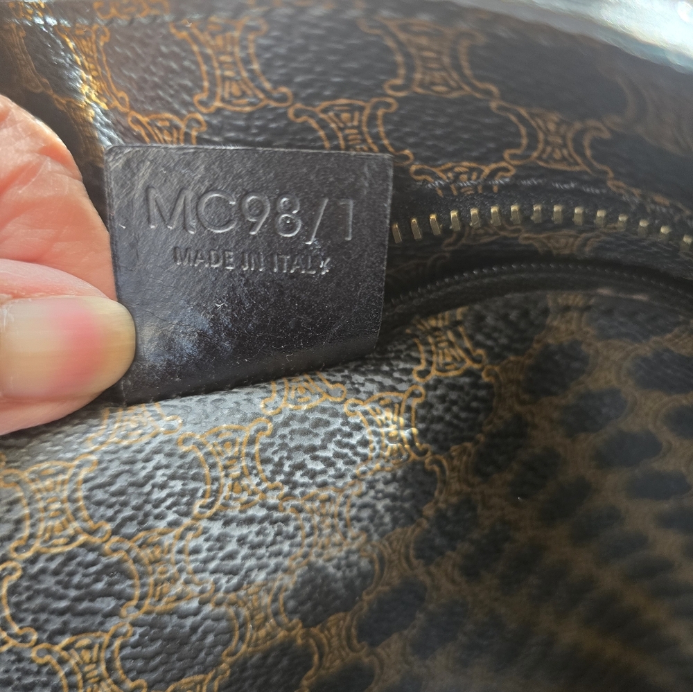 Celine Black and Brown Tote Bag - Picture 8 of 9